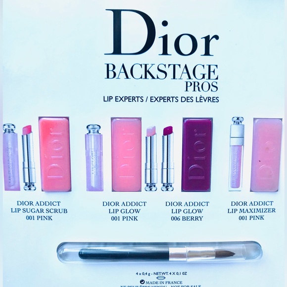 5 for 25⚡️Dior Backstage Pass Pro Sample Set - Addict Lip Glow, Scrub, Maximizer - Picture 3 of 9